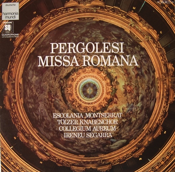 Missa Romana mit der Escolania de Montserrat und dem Collegium aureum