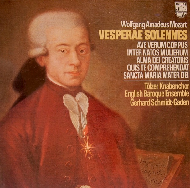 Schallplattenaufnahme geistlicher Musik von Mozart