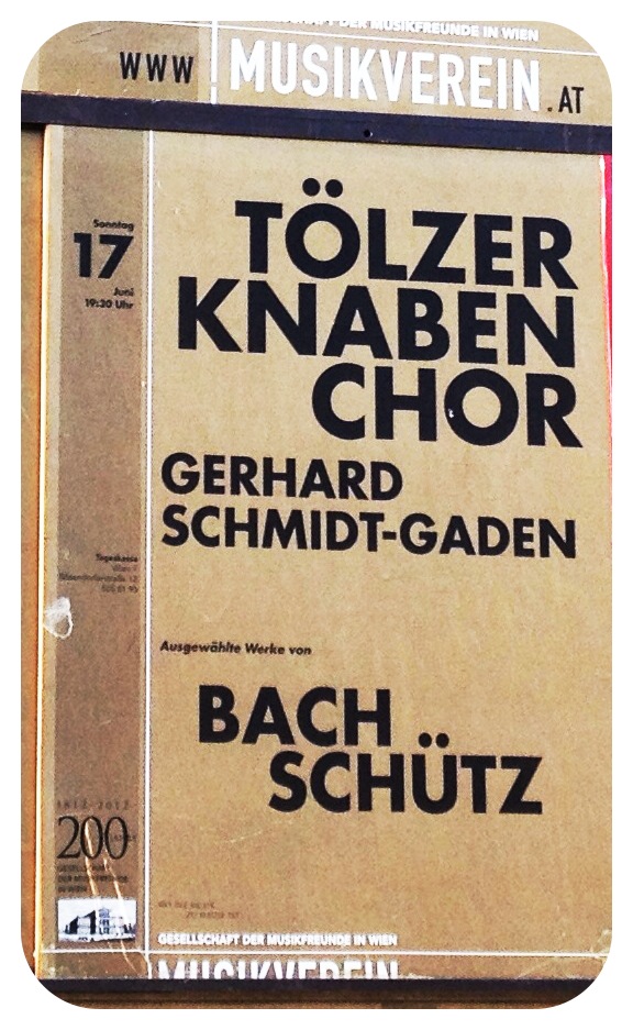 Tölzer singen Bach und Schütz im Wiener Musikverein